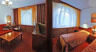 Гостиница Бизнес Отель Нефтяник Альметьевск Двухместный номер Делюкс с 2 двуспальными кроватями-3